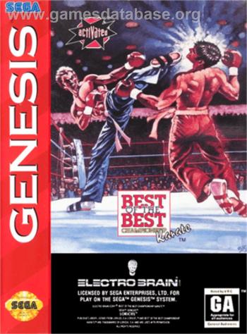 Cover Best of the Best - Championship Karate for Genesis - Mega Drive